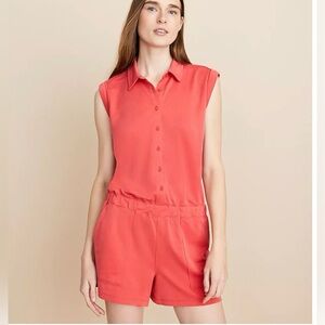 Lou & Grey Coral Stretchy Romper